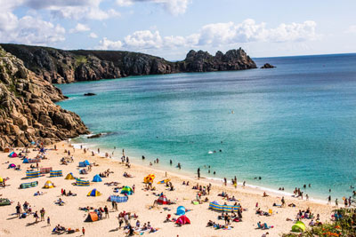 Cornish beach