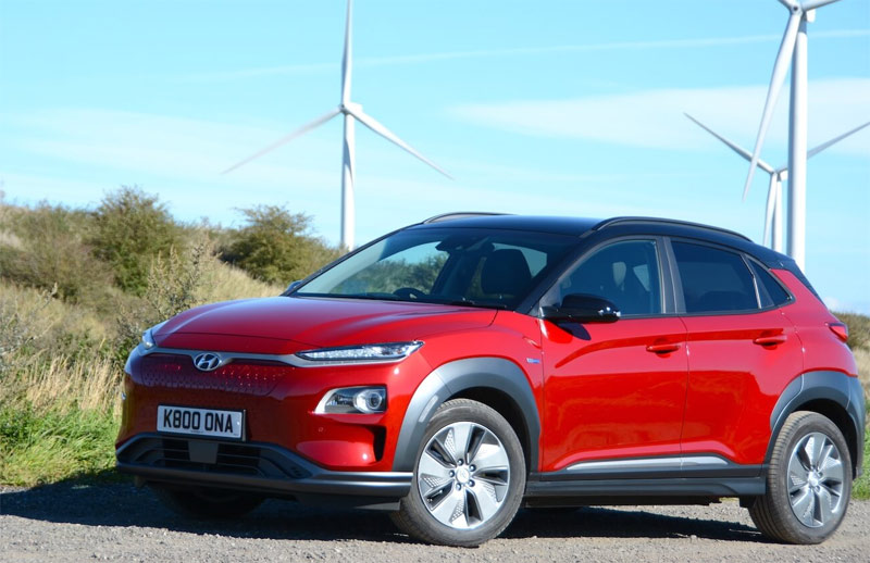 Hyundai Kona Electric car