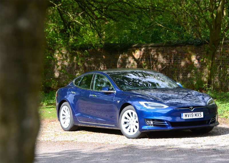 Tesla Model S electric car