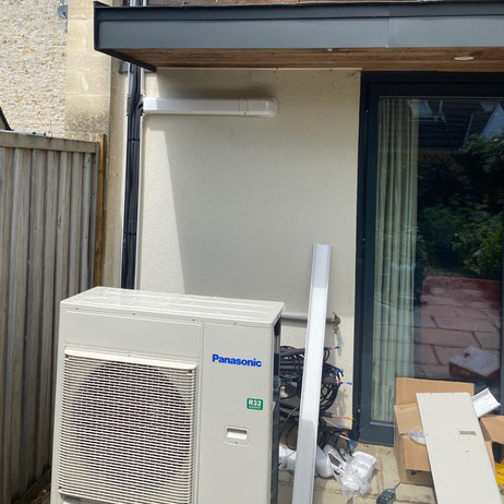 Heat pump installation