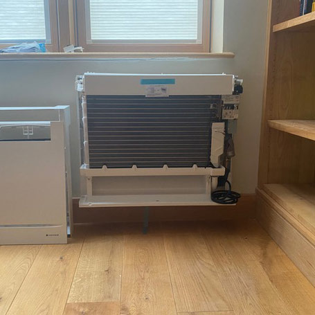Heat pump installation
