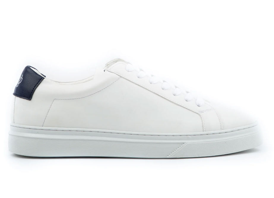 Po-zu Onyx, white and navy Vegea