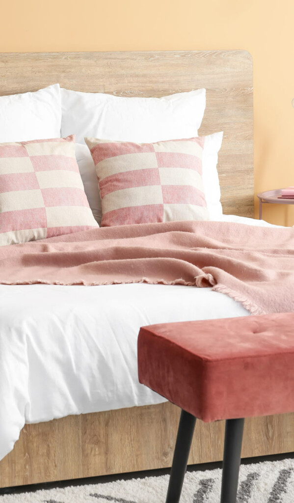Move cushions around for a different look