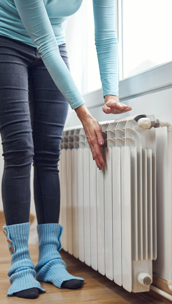 Checking radiators