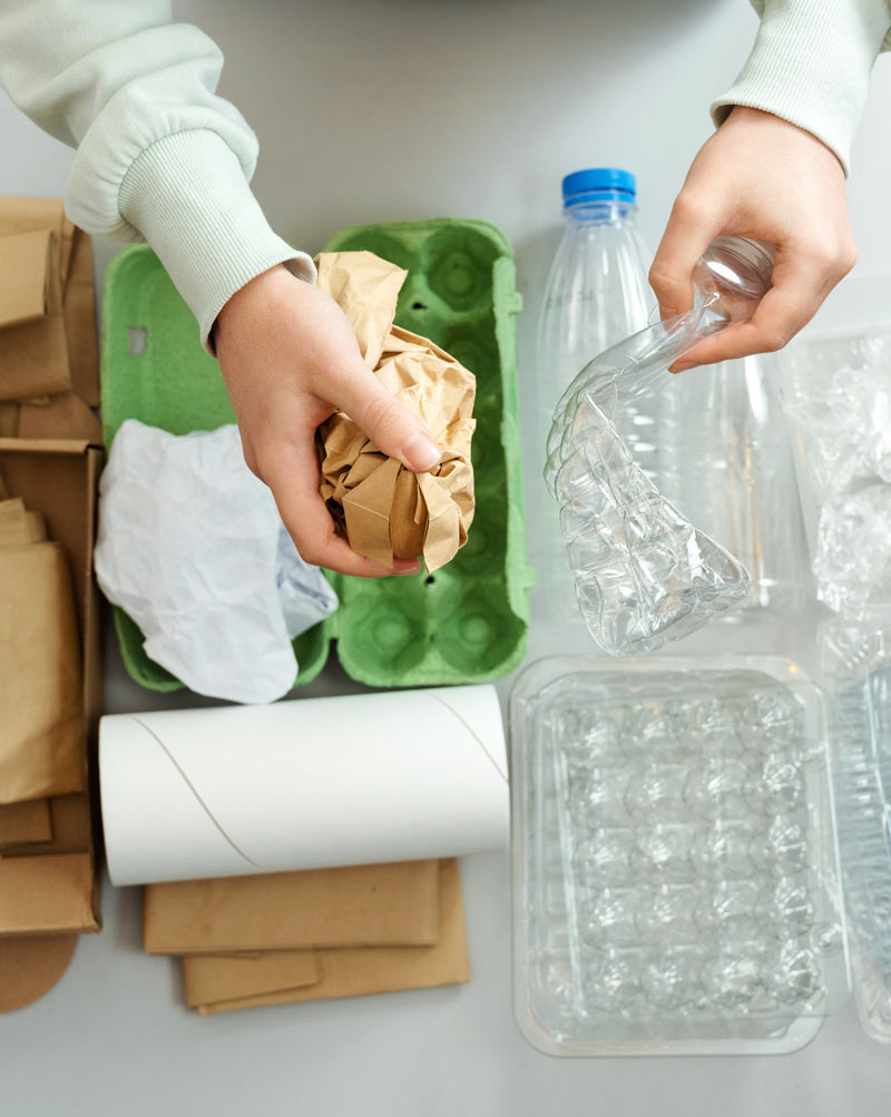 Recycling household waste