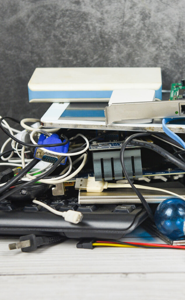 Scrap electronics that could be recycled